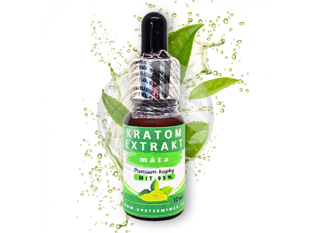 Kratom kapky produktové foto