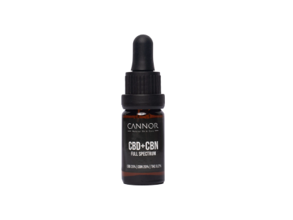 CBD+CBN olej Cannor