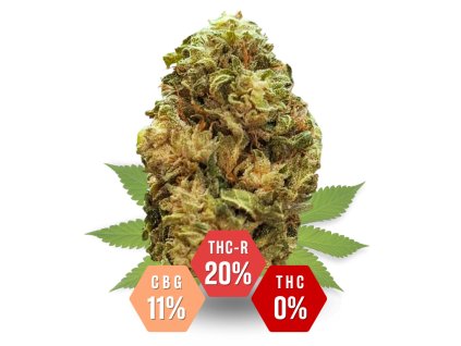 THC-R květy Silver Haze