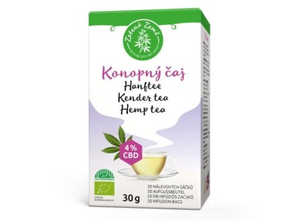 konopný CBD čaj 4%