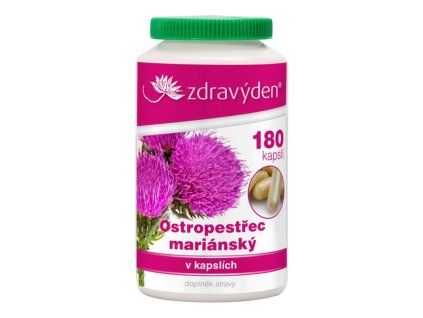 Ostropestřec mariánský kapsle