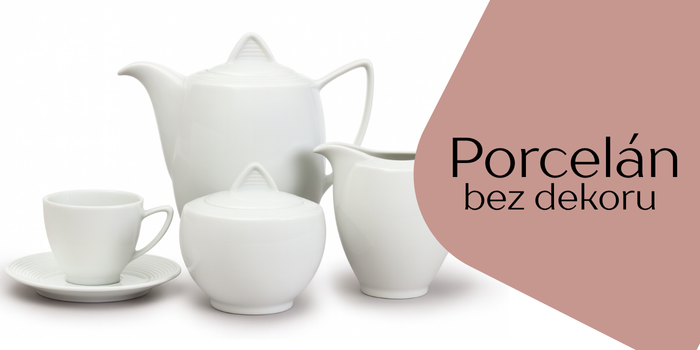 Porcelán bez dekoru