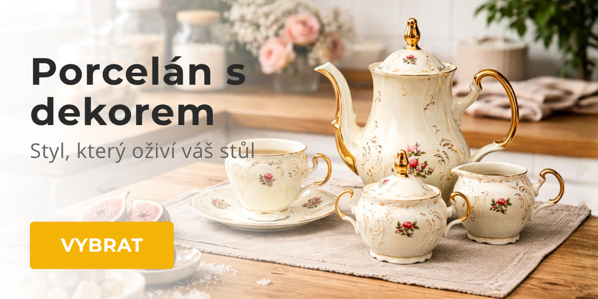 Dekorovaný porcelán