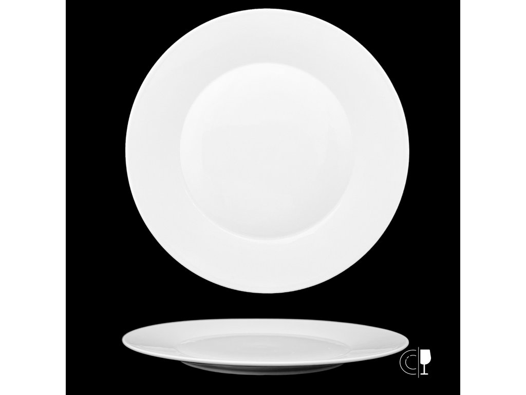 Tom prapor talíř mělký bílý 270 mm