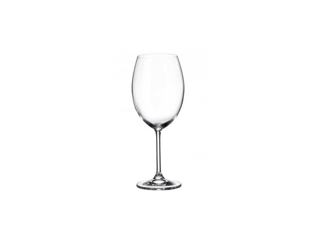 Crystalite Bohemia COLIBRI Bordeaux sklenice na červené víno 580 ml / 6 ks