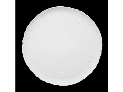 Thun 1794 BERNADOTTE talíř dortový bílý 310 mm, II. jakost