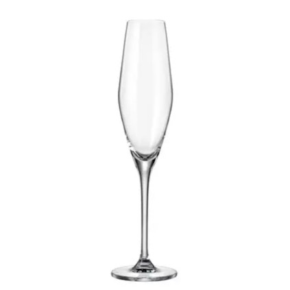 Crystal Bohemia LOXIA sklenice na šampaňské 210 ml / 6 ks