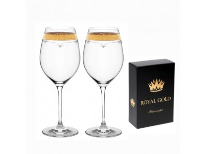royal gold sklenice na červené víno 470