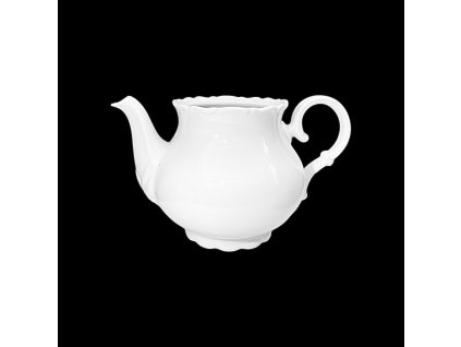 Ophelia konvice čajová bílá bez víčka 1200 ml