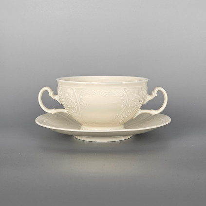 Thun 1794 BERNADOTTE šálek s oušky a podšálkem ivory 360 ml