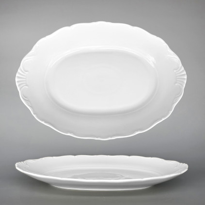 Thun 1794 OPHELIA servírovací ovál bílý 320 mm, II. jakost
