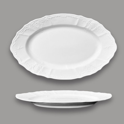 Thun 1794 BERNADOTTE servírovací ovál bílý 260 mm, II. jakost