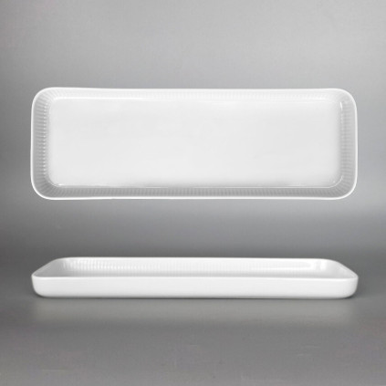 Thun 1794 LINIE fingerfood servírovací mísa obdélníková bílá 370 mm, II. jakost