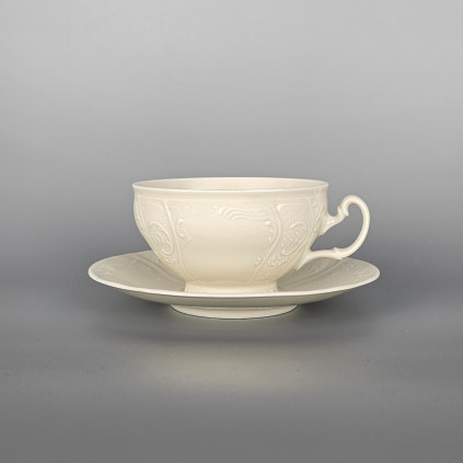 Thun 1794 BERNADOTTE šálek na čaj s podšálkem ivory 360 ml