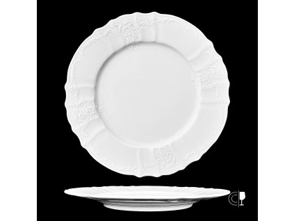 Thun 1794 BERNADOTTE talíř mělký bílý 250 mm
