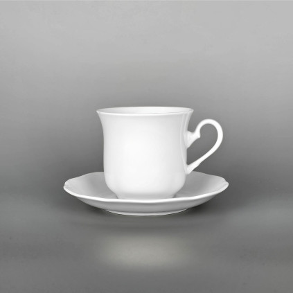 Thun 1794 MARY ANNE šálek cappuccino s podšálkem bílý 200 ml, II. jakost