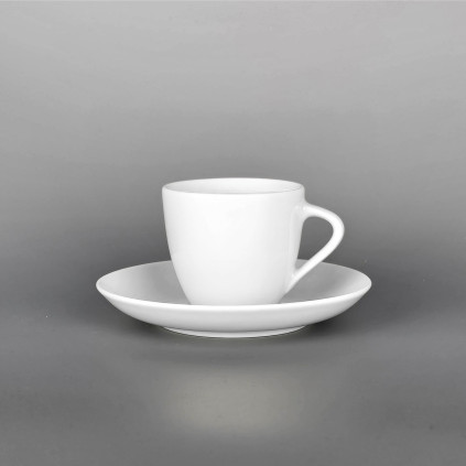 Thun 1794 SYLVIE šálek espresso s podšálkem bílý 80 ml, II. jakost