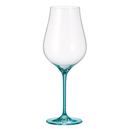 Crystalite Bohemia LIMOSA STEM sklenice na červené víno 650 ml / 6 ks