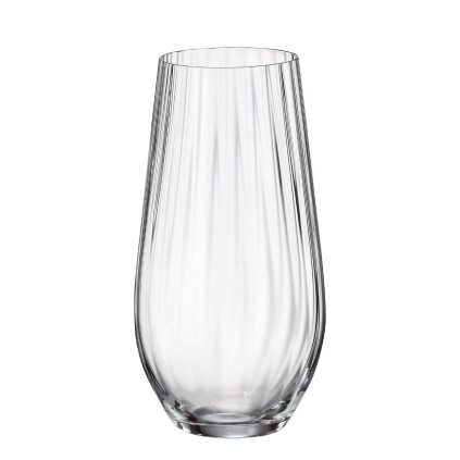 Crystalite Bohemia COLUMBA OPTIC sklenice na vodu, long drink 580 ml / 6 ks