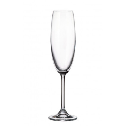 Crystalex BISTRO sklenice na šampaňské 220 ml / 6 ks