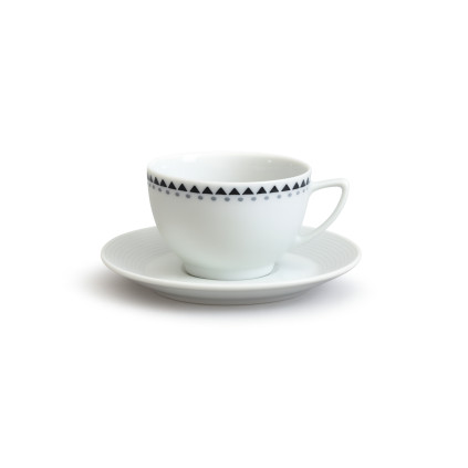 Thun 1794 LEA šálek cappuccino s podšálkem modrý 240 ml