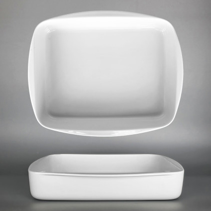 Thun 1794 CLASIK zapékací mísa velká bílá 370 mm