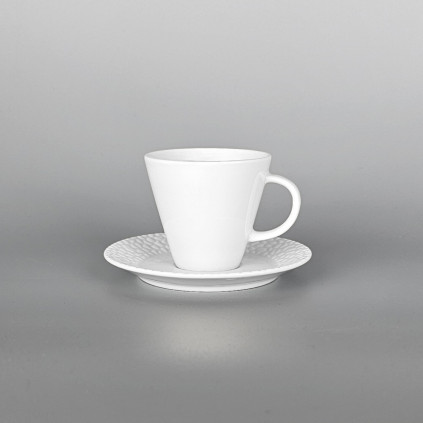 Thun 1794 MOSAIC šálek espresso s podšálkem bílý 100 ml