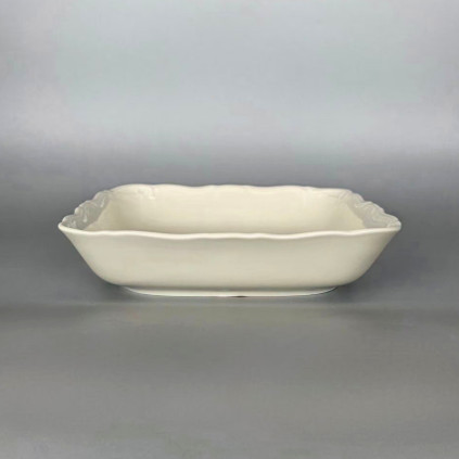 Thun 1794 MARIE LOUISE mísa čtvercová ivory 250 mm, II. jakost