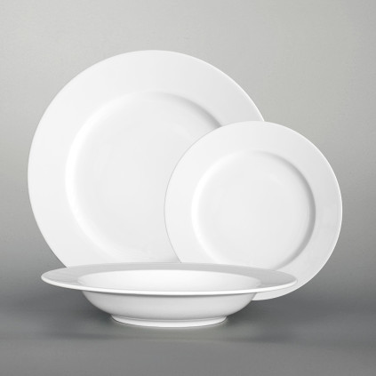 Thun 1794 DANA talířová souprava bílá 18 dílná