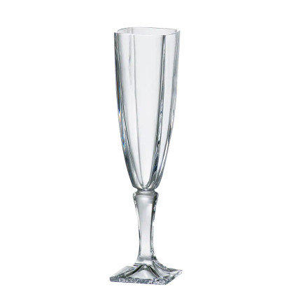 Crystalite Bohemia AREZZO sklenice na šampaňské 140 ml / 6 ks