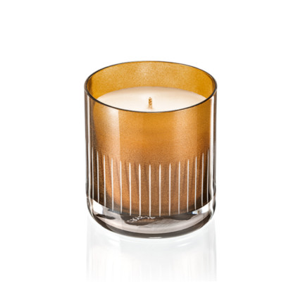 Crystalex CANDLE svíčka cannel orange