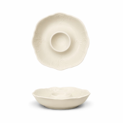 Thun 1794 BERNADOTTE talířek na vejce ivory