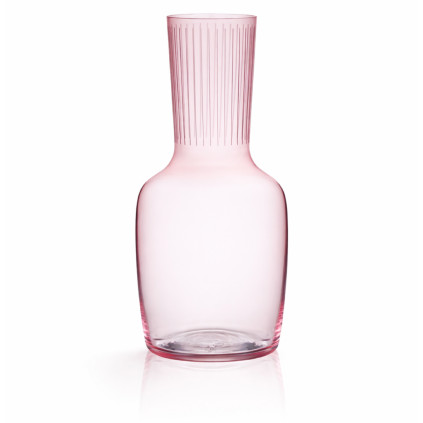 Crystalex PURE LINE karafa světle růžová 700 ml