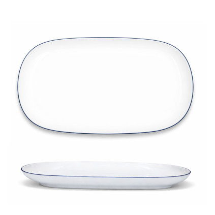 Thun 1794 TOM COUP servírovací ovál modrá linka 360 mm