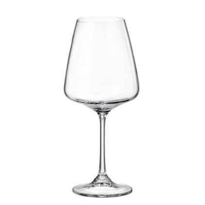 Crystalite Bohemia CORVUS sklenice na červené víno 450 ml / 6 ks