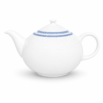 Thun 1794 OPAL konvice čajová modrá krajka 1200 ml