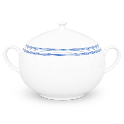 Thun 1794 OPAL polévková mísa modrá krajka 2800 ml