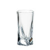 Crystalite Bohemia QUADRO sklenice na lihoviny "panáky" 50 ml / 6 ks