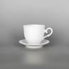 Thun 1794 OPHELIA šálek cappuccino vysoký s podšálkem bílý 200 ml, II. jakost