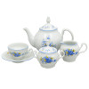 Thun 1794 BERNADOTTE čajová souprava pomněnka 15 dílná