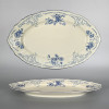 Thun 1794 BERNADOTTE servírovací ovál ivory modré květy 390 mm