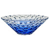 Bohemia Jihlava LISBOA skleněná mísa modrá 300 mm
