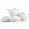 Thun 1794 LEA čajová souprava bílá 17 dílná