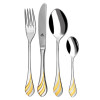 Toner MELODIE sada jídelních příborů pozlacená 24-dílná