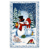 Utěrka VÁNOCE sněhuláci 70 cm