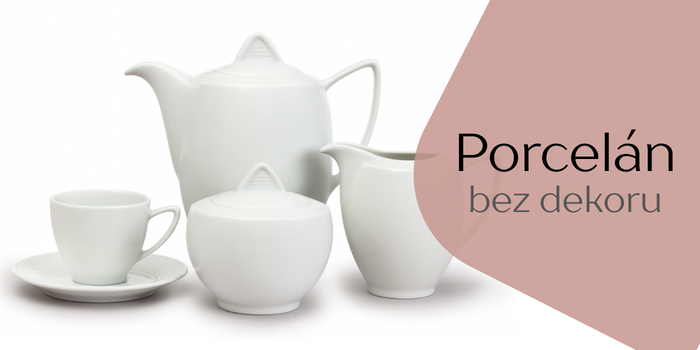 Porcelán bez dekoru