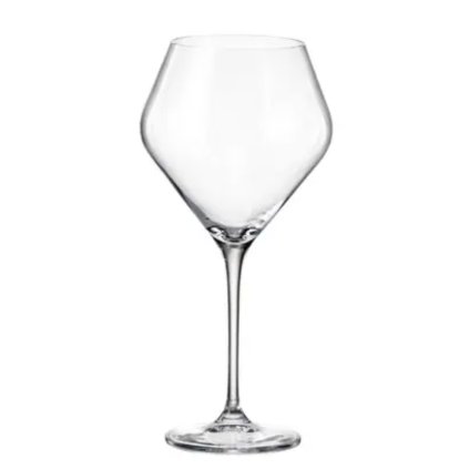 Crystal Bohemia LOXIA poháre na červené víno 610 ml / 6 ks