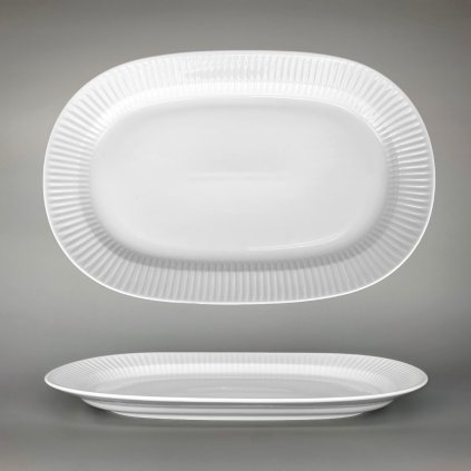 Thun 1794 LINIE servírovací ovál malý biely 270 mm, II. akosť