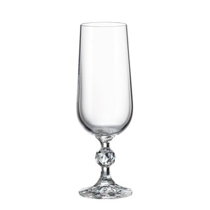 Crystalex CLAUDIA sklenice na šampaňské 180 ml / 6 ks