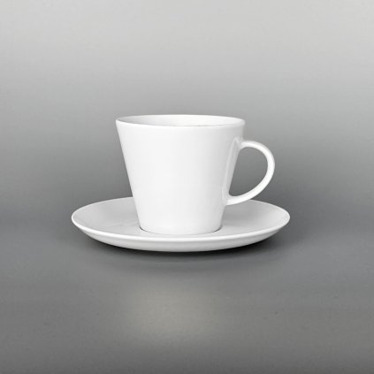 Thun 1794 TOM šálka cappuccino s podšálkou biela 260 ml